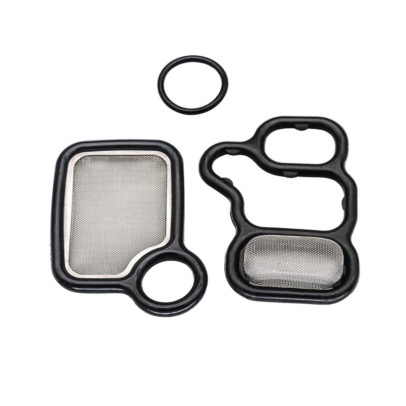 YITHSWAY 917-176 VVT VTEC Solenoid Gasket Valve Cover Set 3 pcs 15815-RAA-A02 Fits 2002-2015 Honda CR-V Accord Element Civic Si Fit Accord Crosstour Acura RSX Base & Type S TSX RDX 15845-RAA-A01 91319-PAA-A01. - Image 1